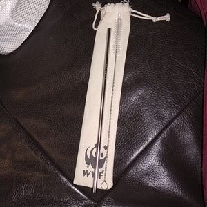 New WWF reusable straw